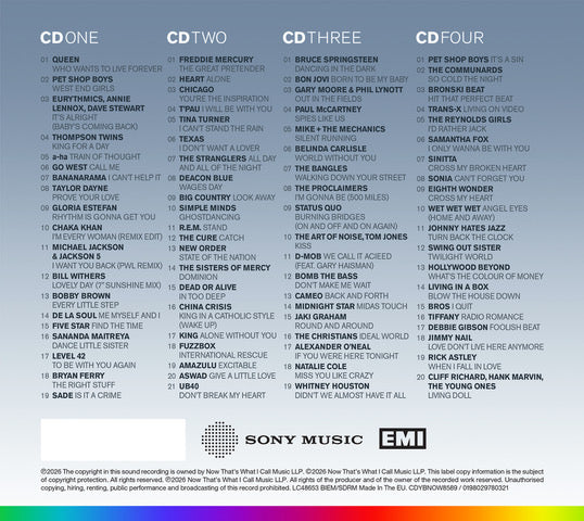 Various Artists - NOW – Yearbook 1985-1989: The Final Chapter [4CD]