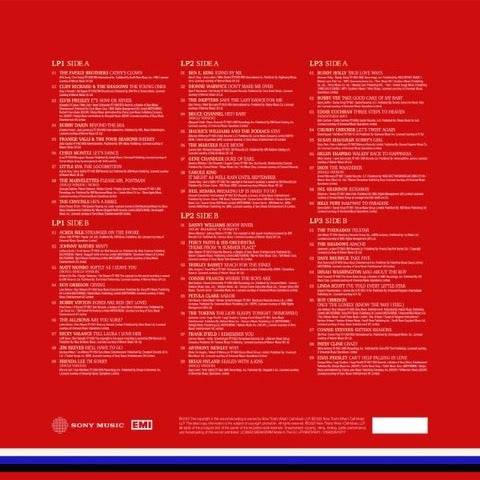 Various Artists - NOW Yearbook Presents - The 60s - Volume 1 : 1960-1962 [3LP Bright Red]