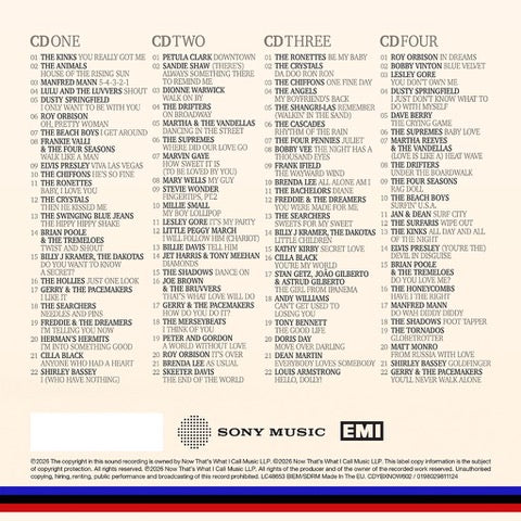 Various Artists - NOW Yearbook Presents - The 60s - Volume 2: 1963-1964 [4CD DLX]
