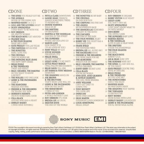Various Artists - NOW Yearbook Presents - The 60s - Volume 2: 1963-1964 [4CD]