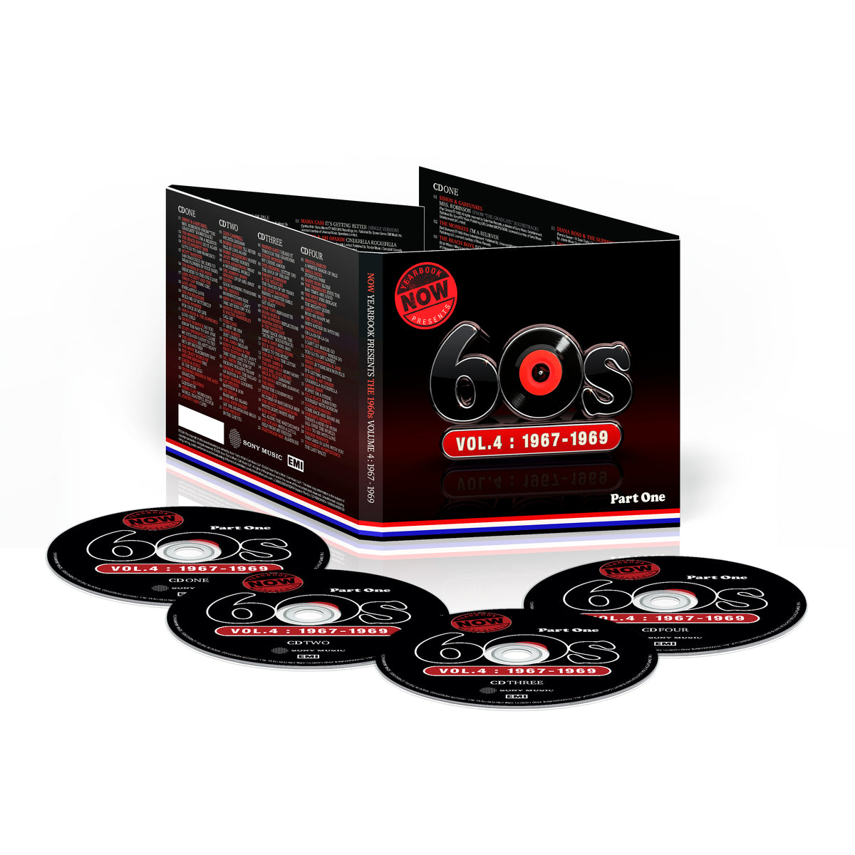 Various Artists - NOW Yearbook Presents - The 60s - Volume Four: 1967-1969 - Part [4CD]