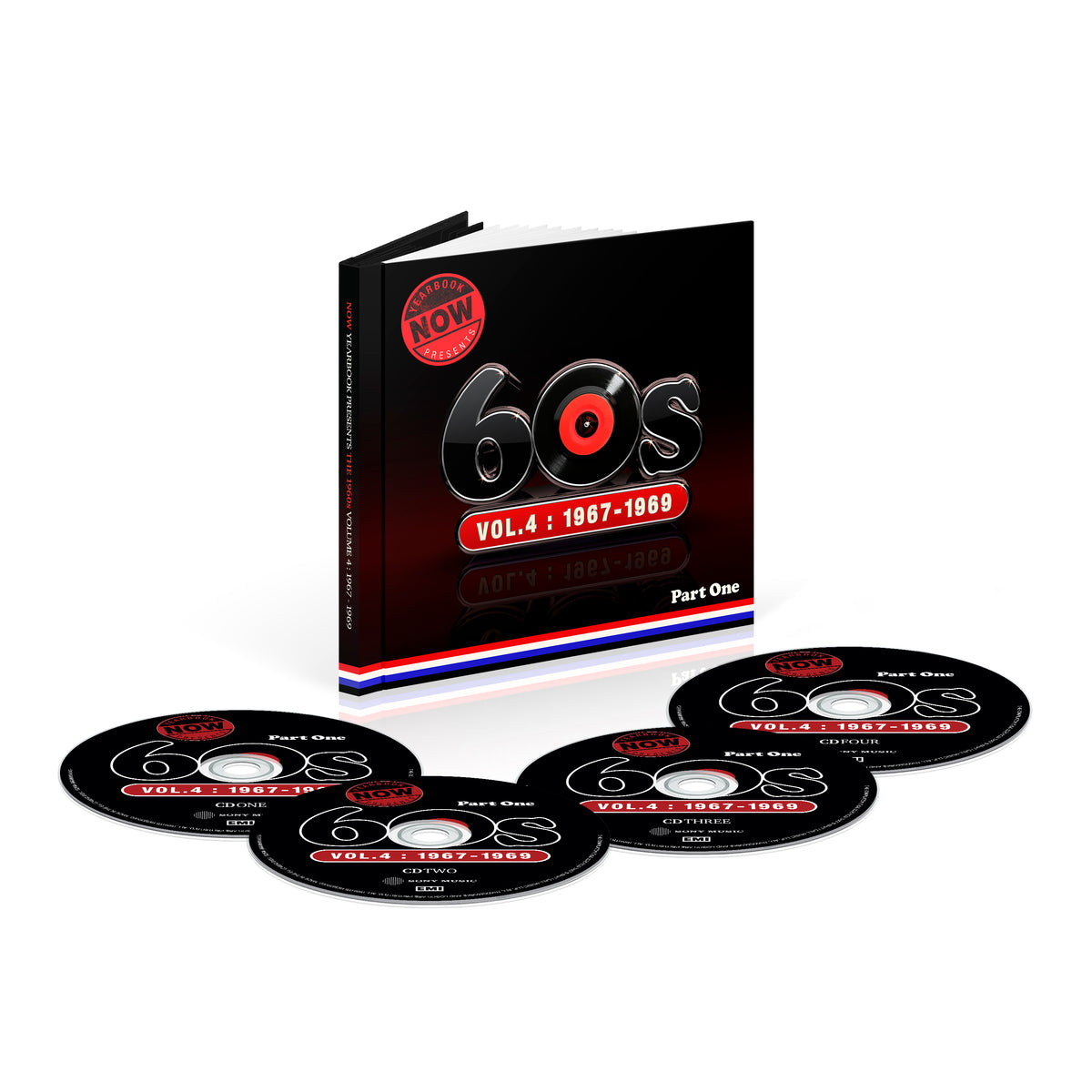 Various Artists - NOW Yearbook Presents - The 60s - Volume Four: 1967-1969 - Part One  [4CD DLX]