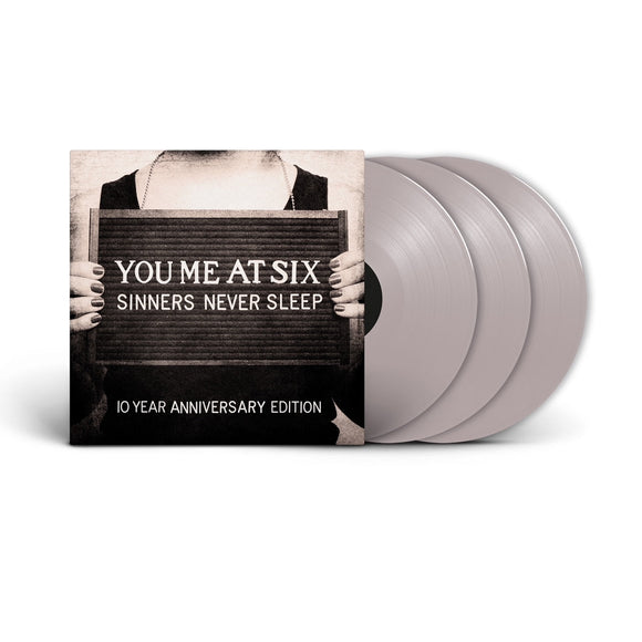 You Me At Six - Sinners Never Sleep (10th Anniversary) (Coloured Vinyl) [3LP]