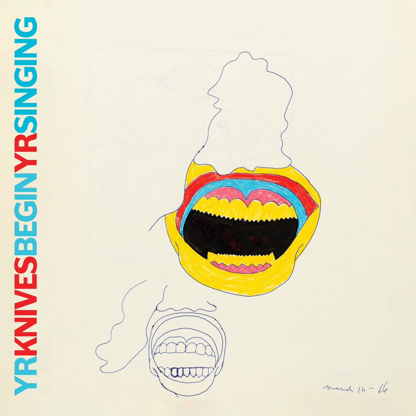 Yr Knives - Begin Yr Singing [CD]