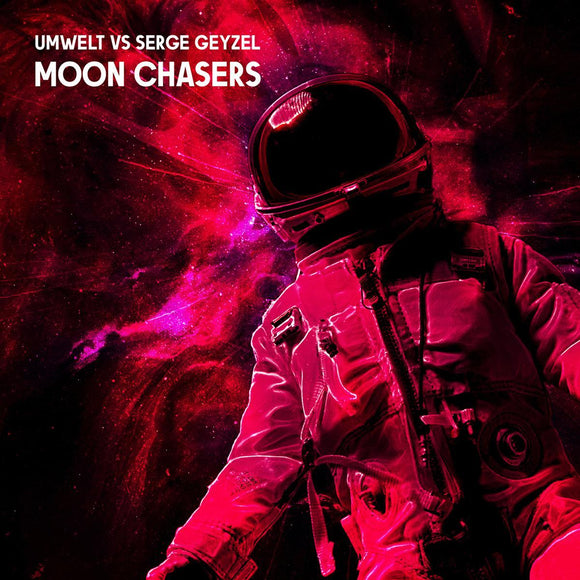 Umwelt / Serge Geyzel - Moon Chasers [printed sleeve / clear blue vinyl / limited hand-numbered repress]