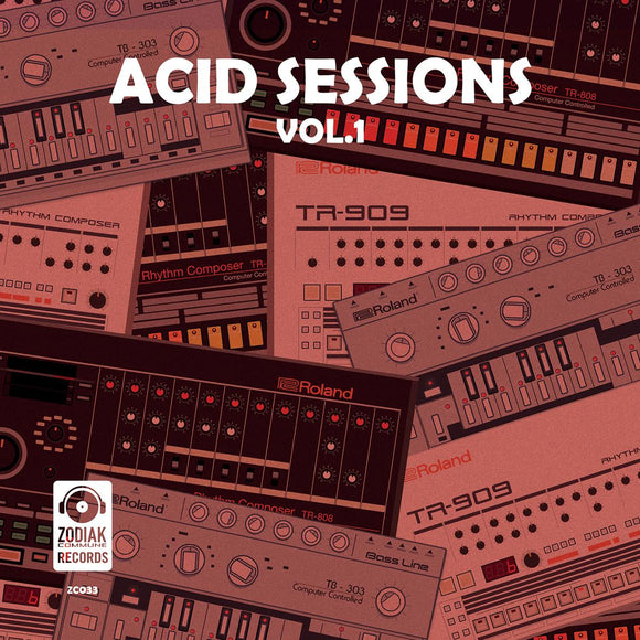 Paul Renard / Dima Gastrolër - Acid Sessions vol.1 [limited 150 copies poster edition / clear vinyl]