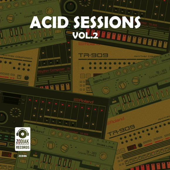 Paul Renard vs. Dima Gastrolër - Acid Sessions vol. 2 [limited 200 copies only] Clear Vinyl, Poster and Stickers