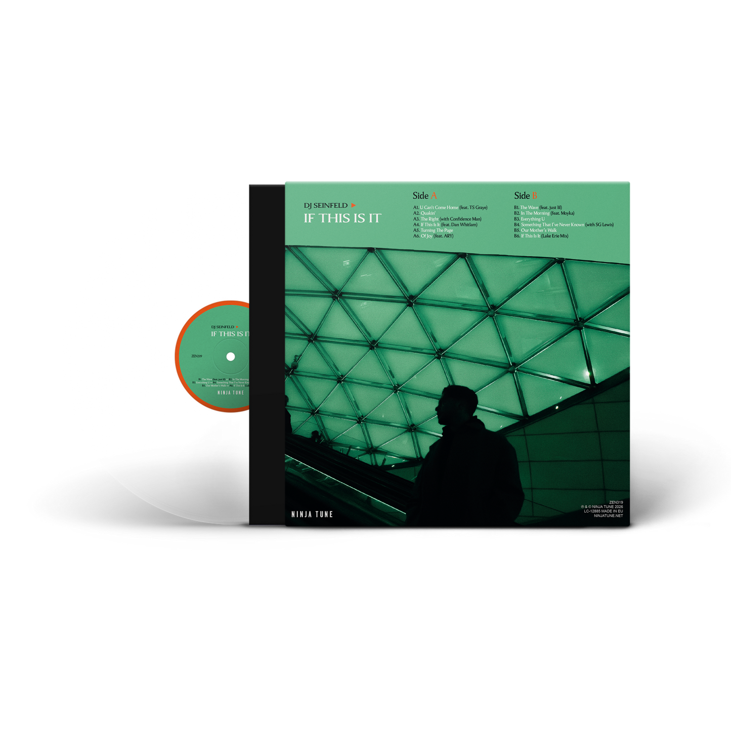DJ Seinfeld - If This Is It [Transparent Clear 12” vinyl]