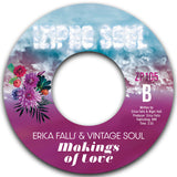 ERICA FALLS & VINTAGE SOUL - UP / MAKINGS OF LOVE [7" Vinyl]