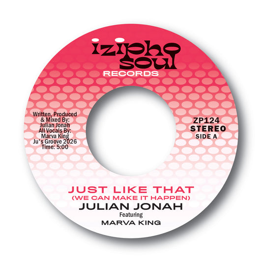 Julian Jonah ft Marva King - Just like that (we can make it happen) [7" Vinyl]