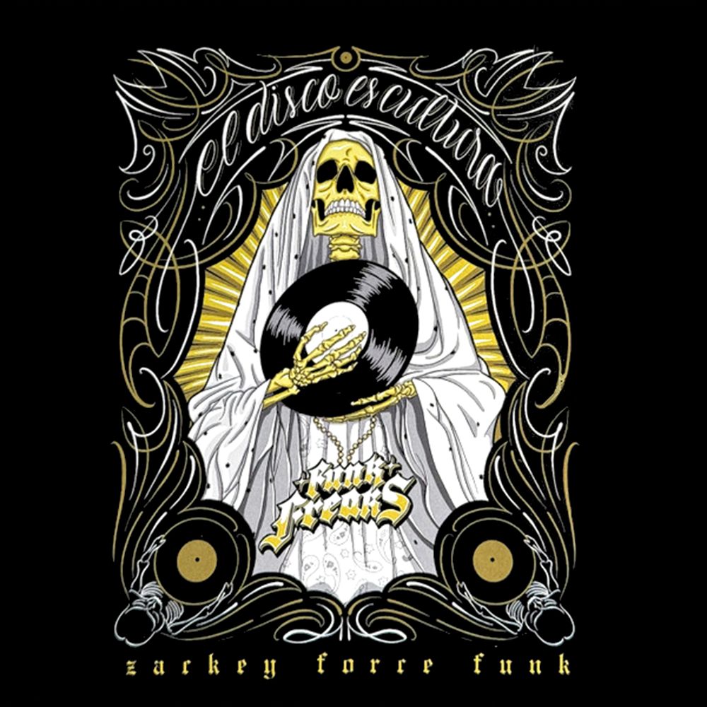 Zackey Force Funk - Hater 3000 Part 2 b/w Don't Stop Movin [7" Gold colour vinyl]