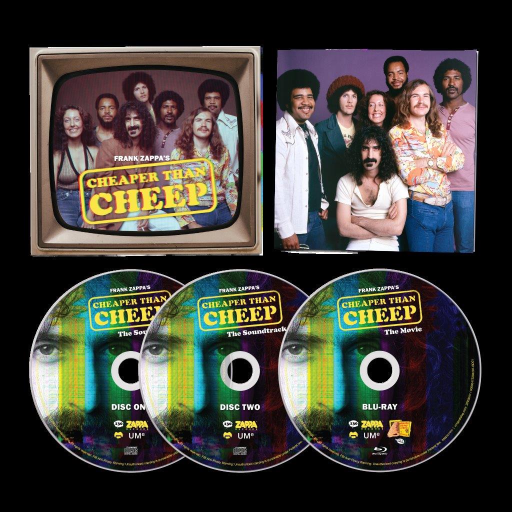 Frank Zappa - Cheaper Than Cheep [2CD + Blu-Ray]