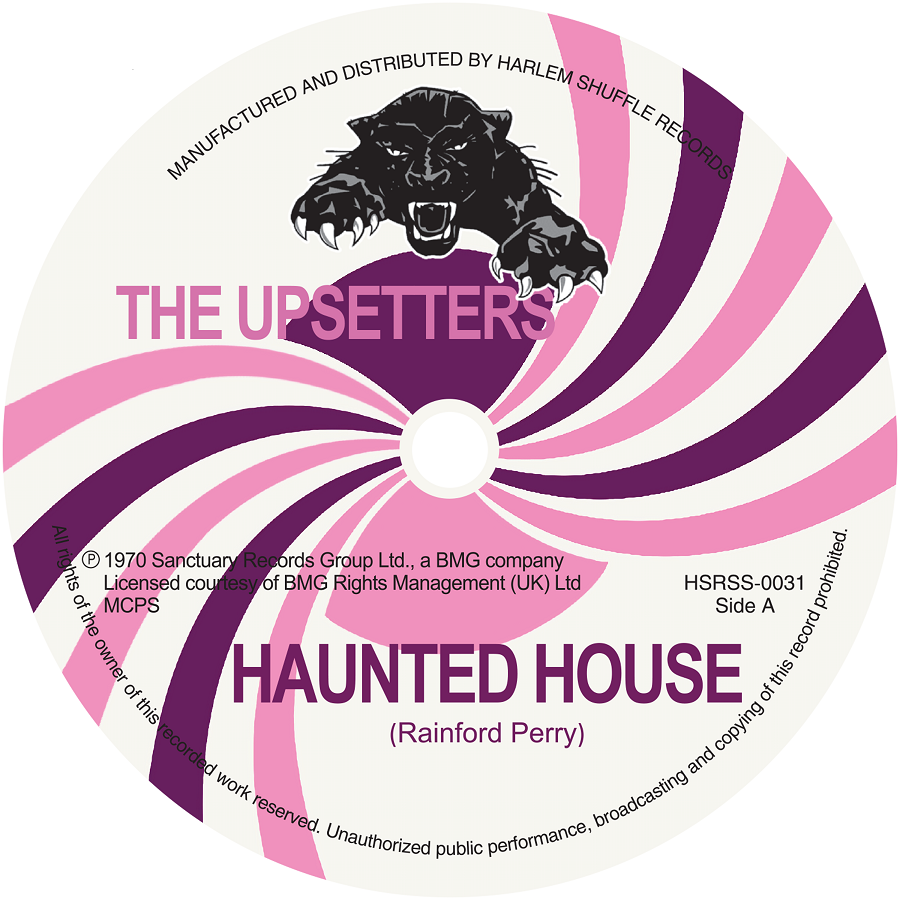 The Upsetters - Haunted House” C/W Double Wheel (7")
