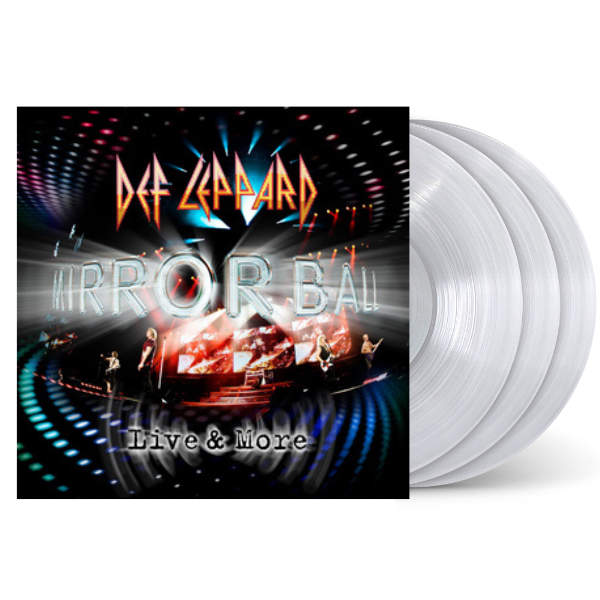 DEF LEPPARD - MIRRORBALL (SILVER TRANSLUCENT 3LP)