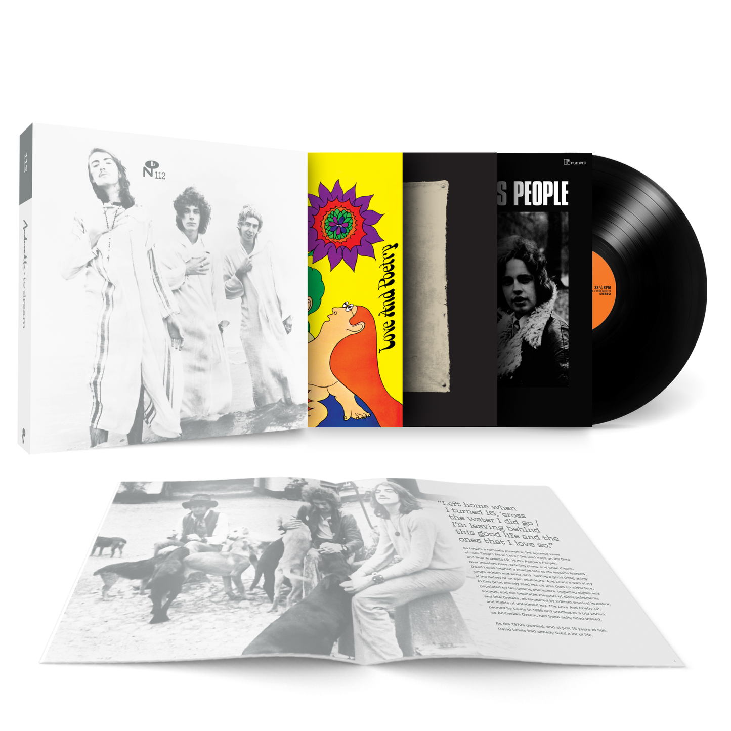 Andwella & Andwellas Dream - To Dream [3LP Black Vinyl]