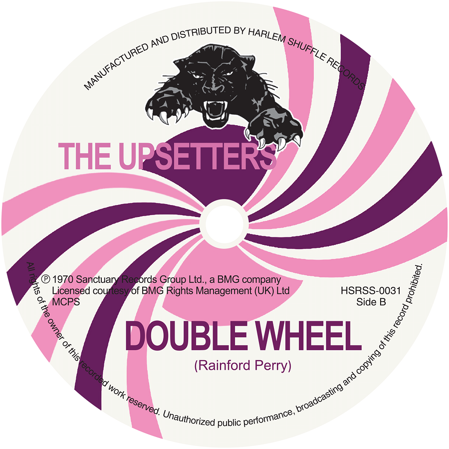The Upsetters - Haunted House” C/W Double Wheel (7")