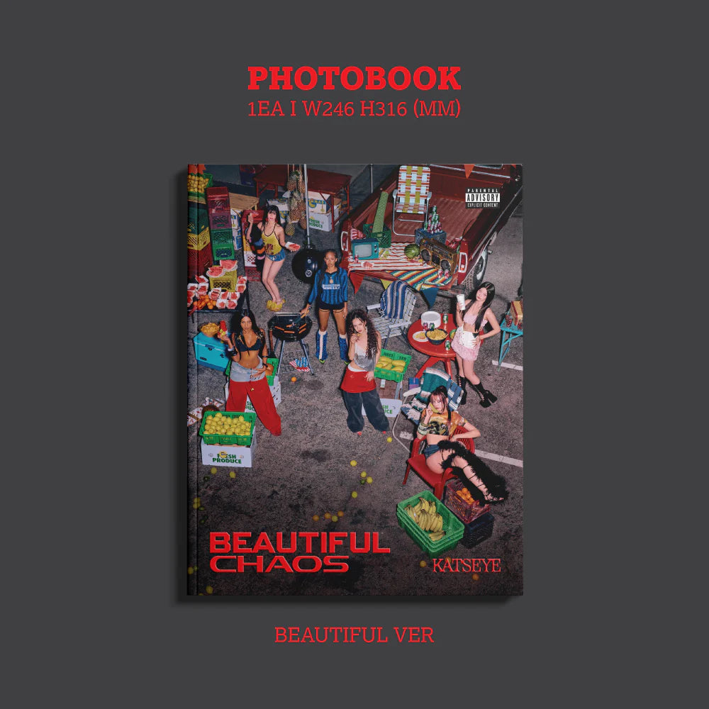KATSEYE - BEAUTIFUL CHAOS [CD Beautiful Ver.]