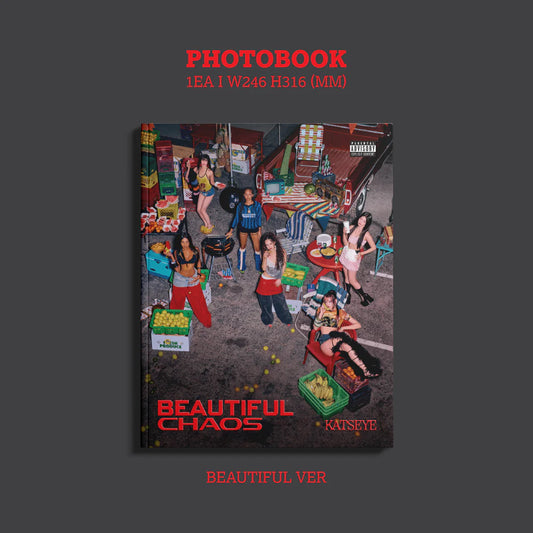 KATSEYE - BEAUTIFUL CHAOS [CD Beautiful Ver.]