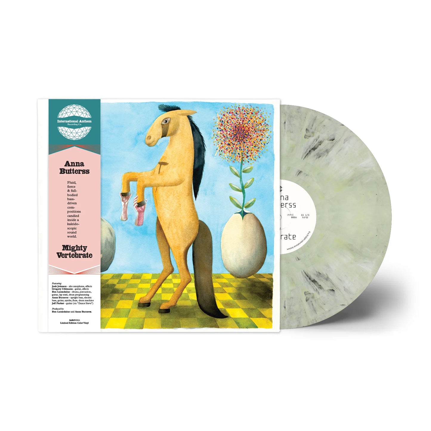 Anna Butterss  - Mighty Vertebrate (2026 Reissue) [Green/Grey Marbled Colour Vinyl]
