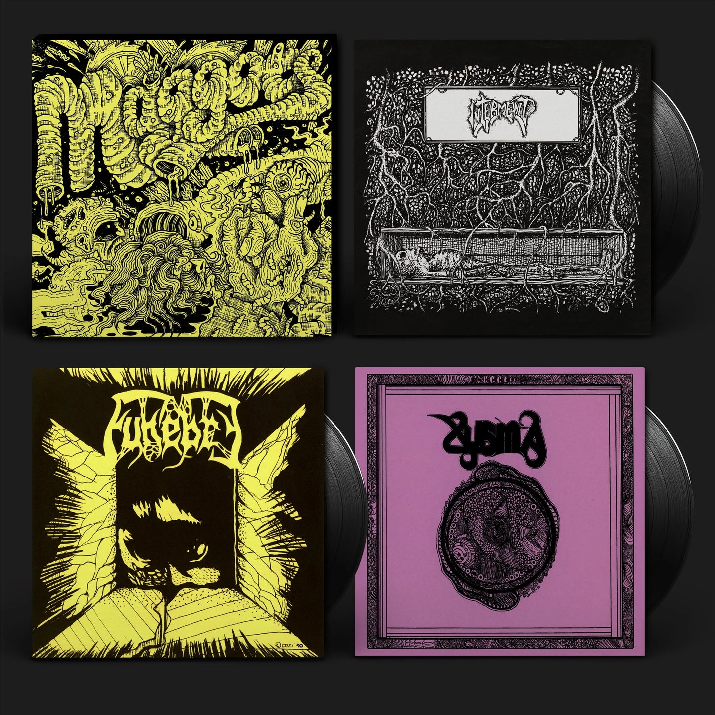 Xysma - Maggots: Original Artyfacts From the First Finnish Death Metal Era Part II [3 x 7" Vinyl]