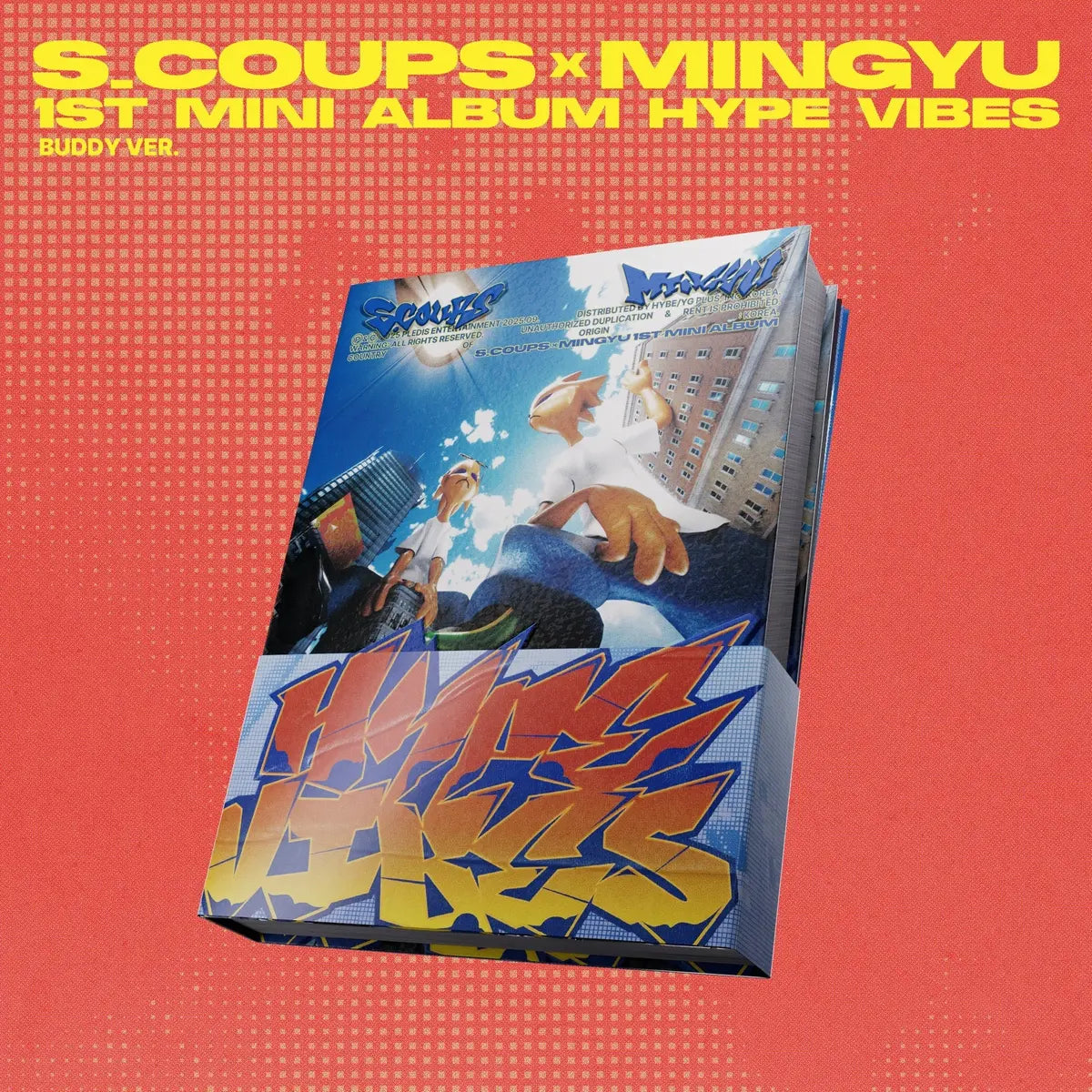 CxM (SEVENTEEN) - CxM 1st Mini Album ‘HYPE VIBES’ [CD Buddy Ver.]