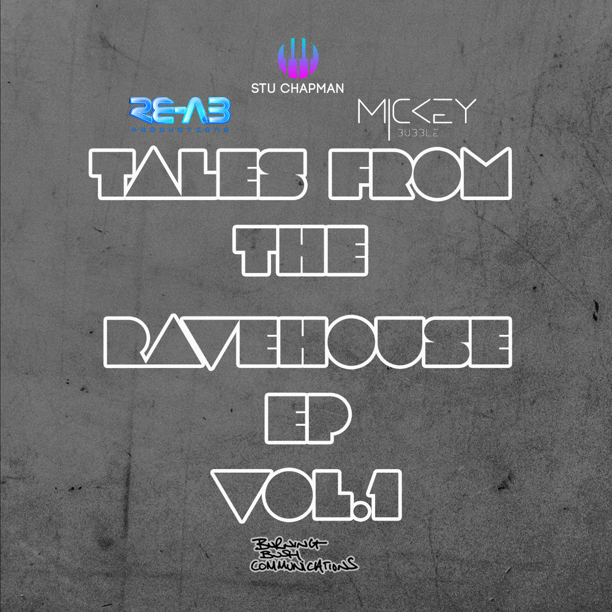 Stu Chapman & Mickey Bubble - Tales From The Rave House EP Vol 1 (Black Vinyl)