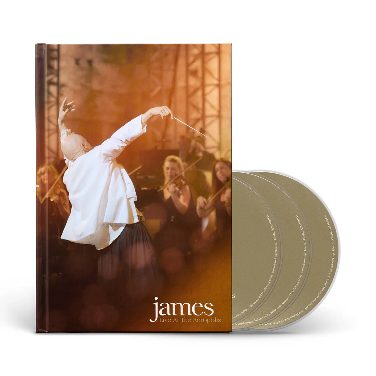 James - James (Live at the Acropolis) [CDBX 2CD/Blu-Ray with book]