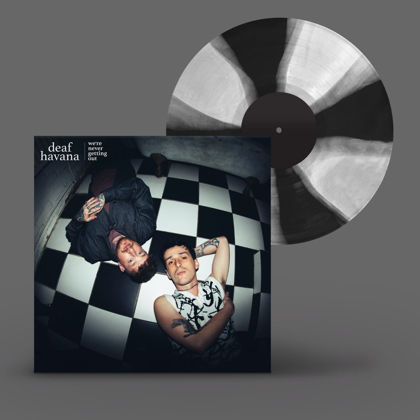 Deaf Havana - We’re Never Getting Out [Black & White Cornetto vinyl]