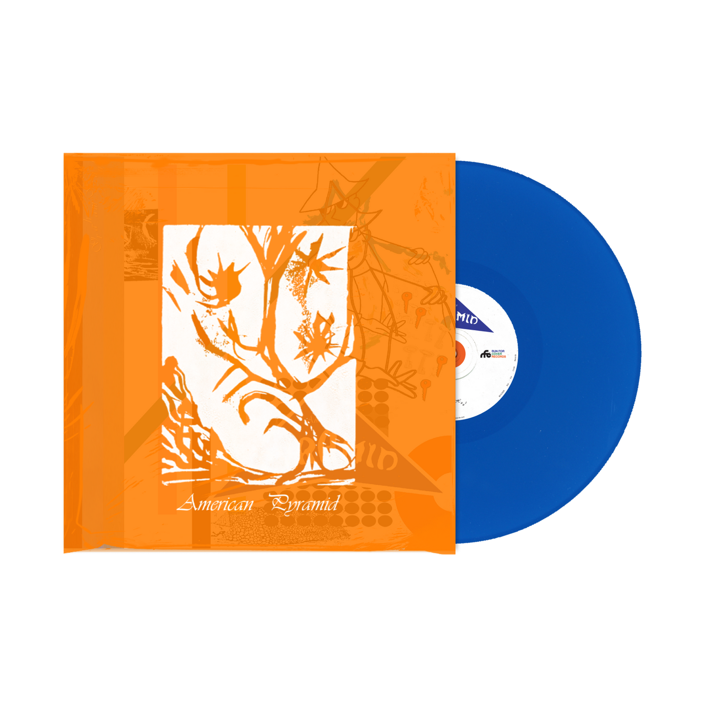 Graham Hunt - American Pyramid [Blue Vinyl with alternate screen printed PVC cover]