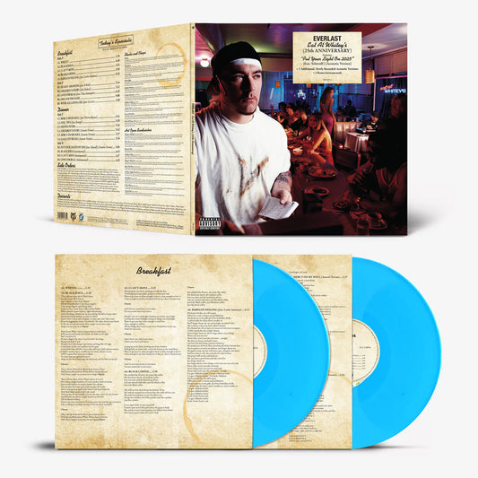 Everlast - Eat at Whitey's (25th Anniversary)  [2LP, blue vinyl, gatefold w/ soft touch lamination]
