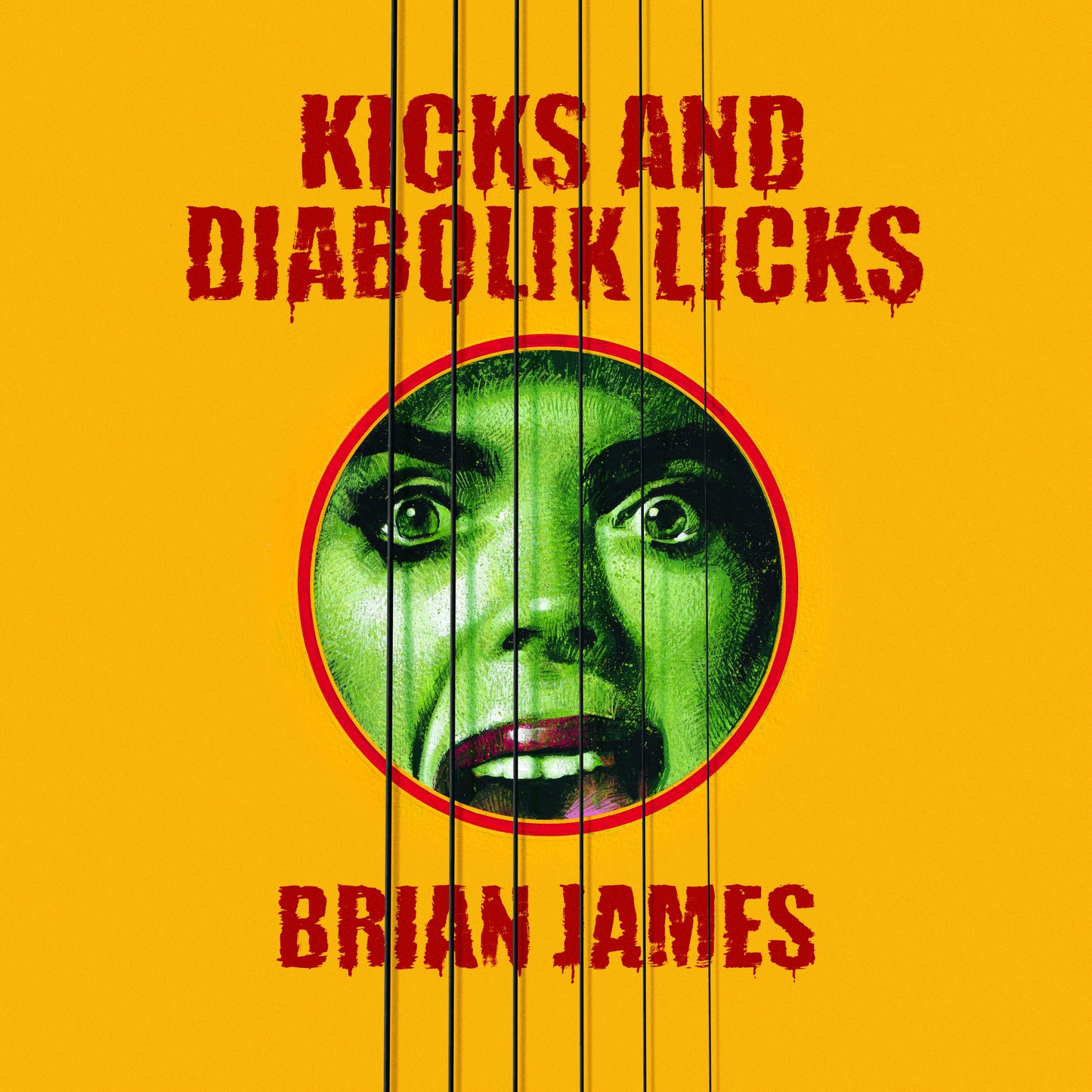 Brian James - Kicks…and Diabolik Licks [CD]