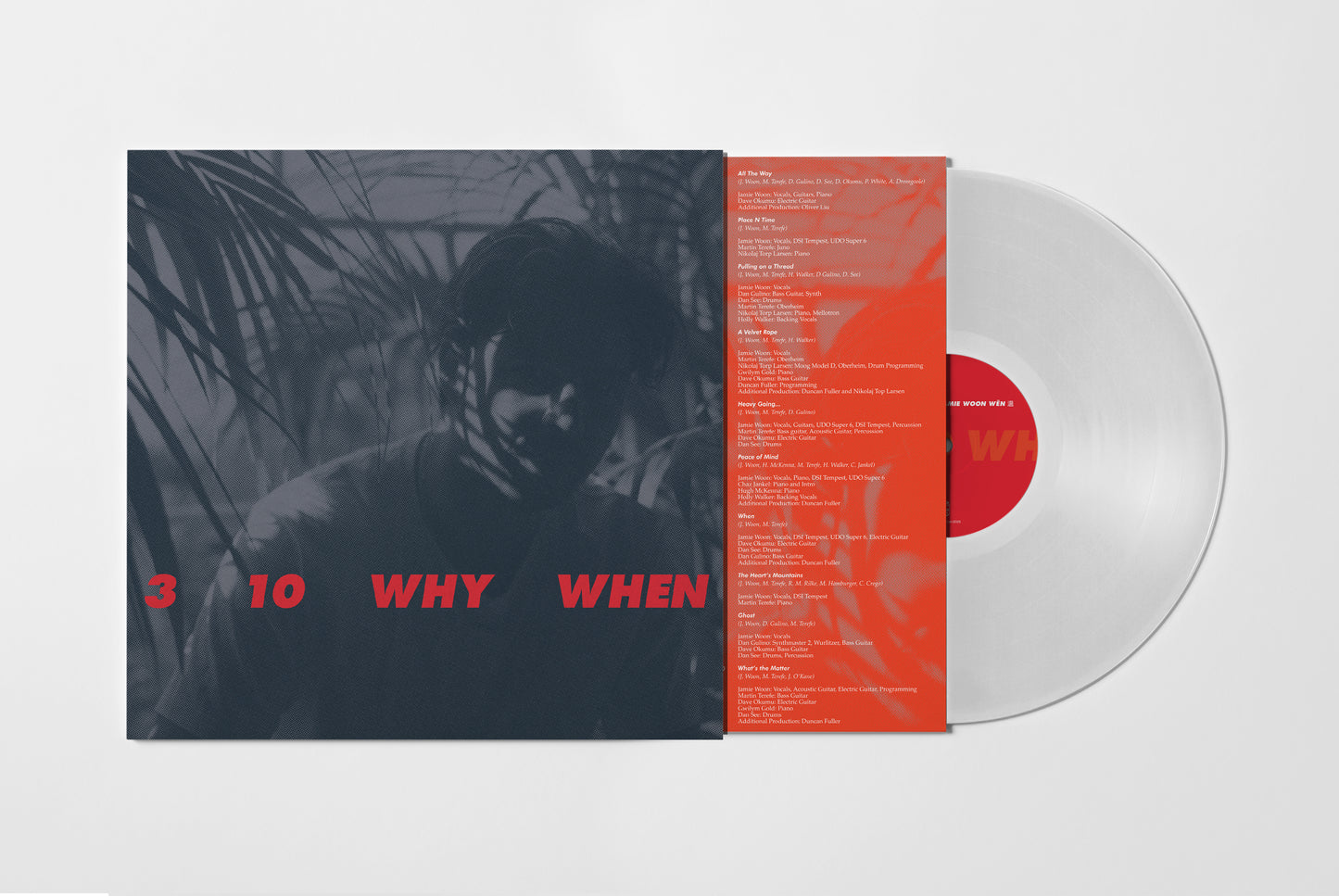 Jamie Woon - 3, 10, Why, When [clear vinyl]
