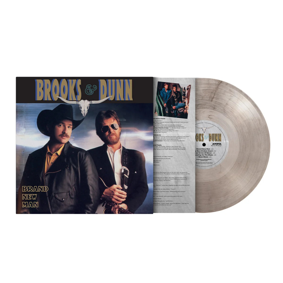 Brooks & Dunn - Brand New Man [LP Smoke Marbled]