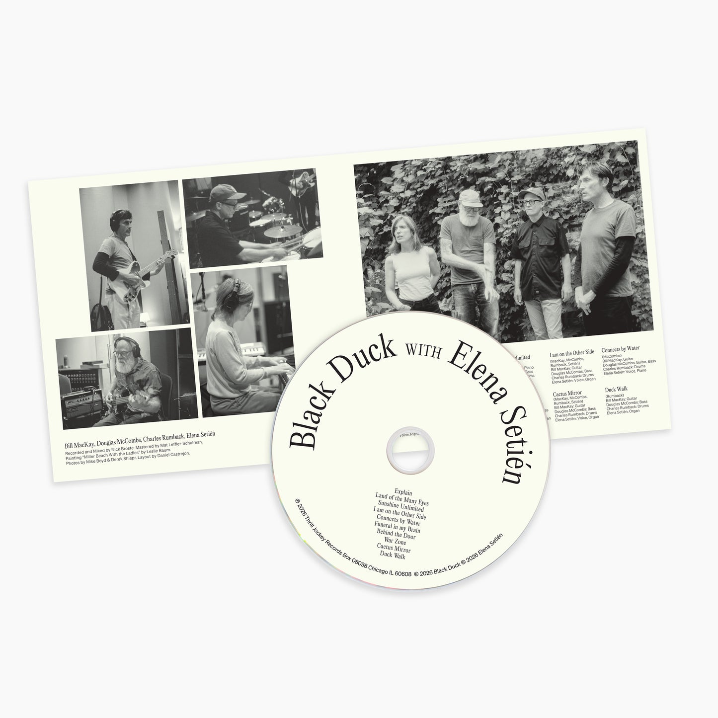 Black Duck with Elena Setién - Black Duck with Elena Setién [CD]
