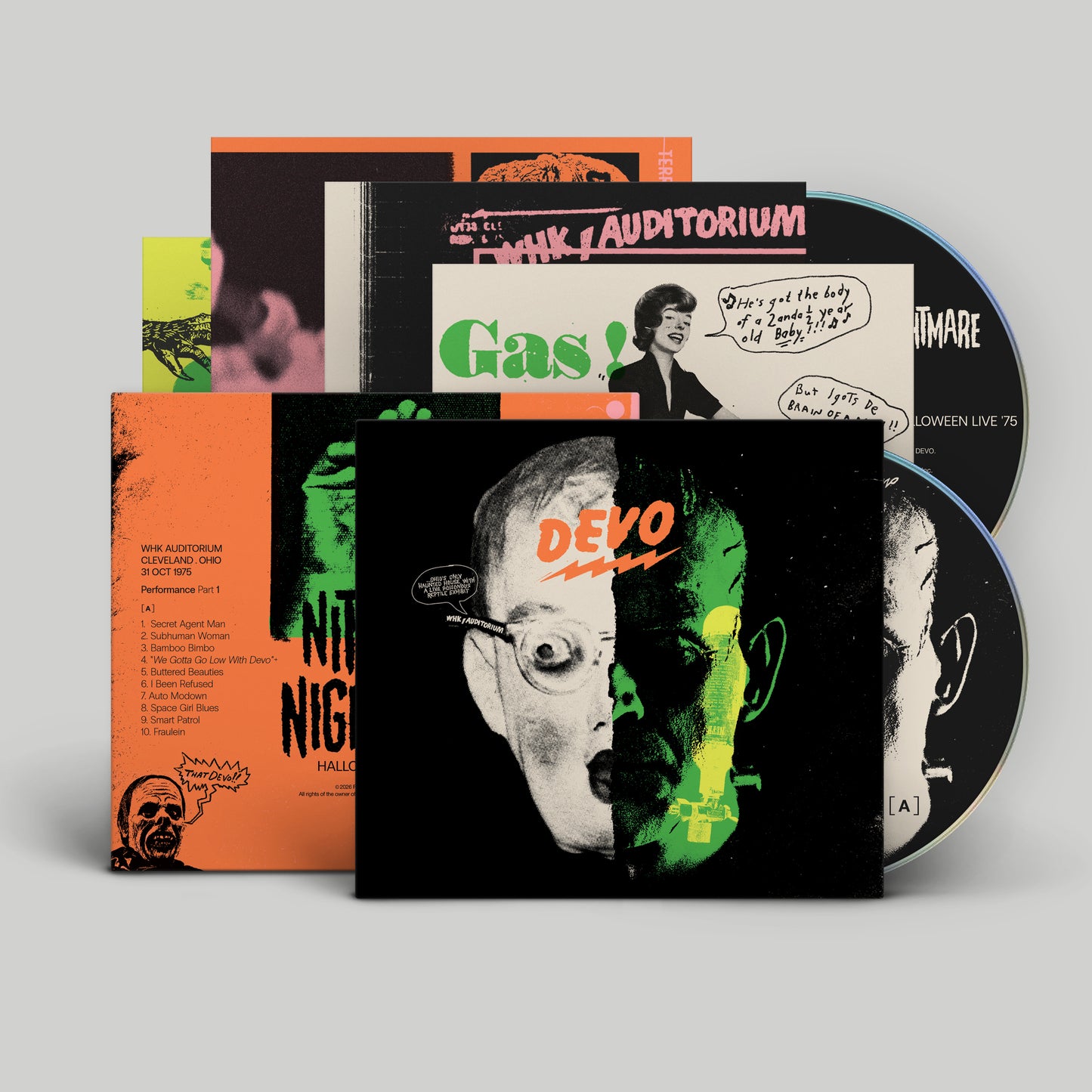 DEVO - Nitrous Nightmare Halloween Live ‘75 [2CD]
