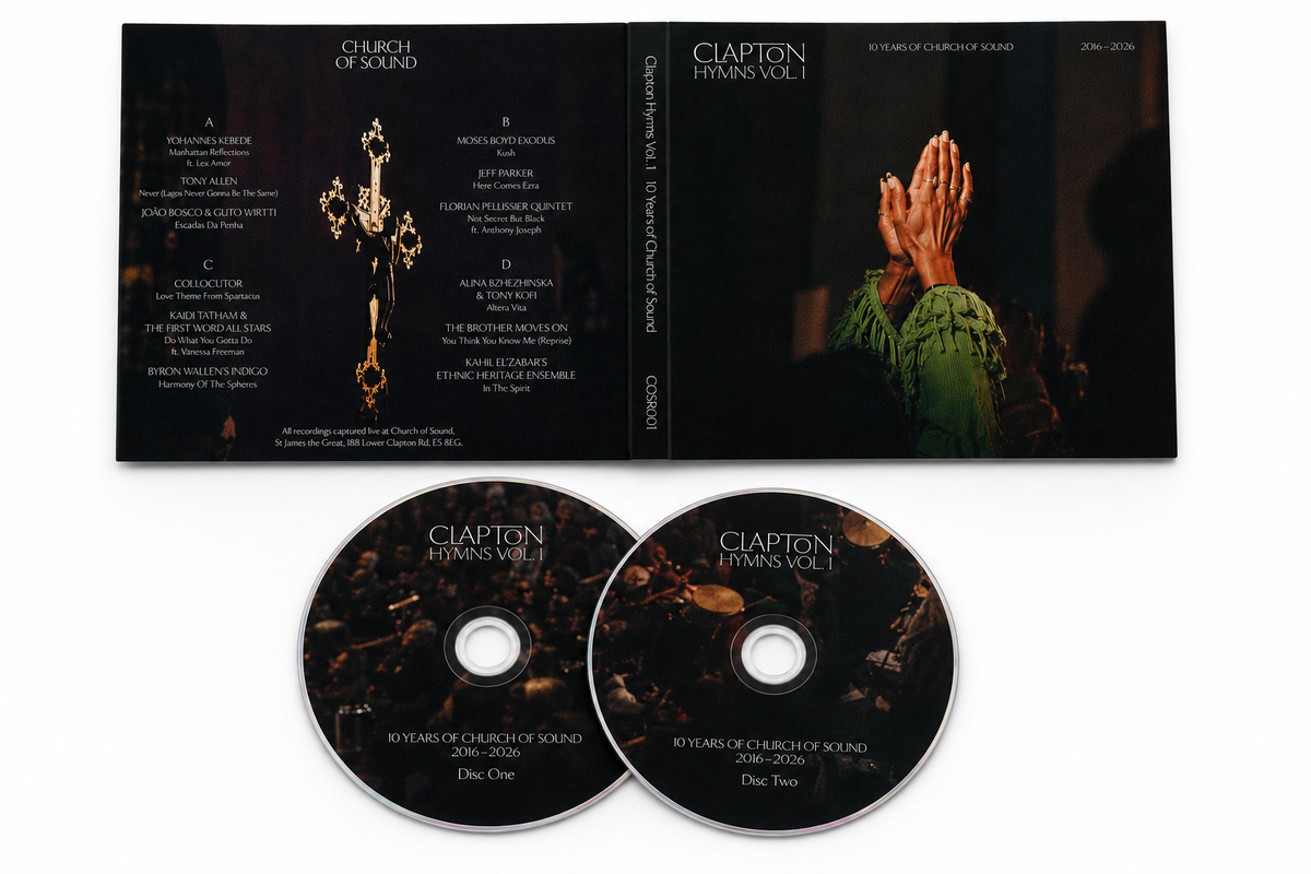 Various Artists - Clapton Hymns Vol. 1: 10 Years Of Church Of Sound (2016 - 2026) [2CD]