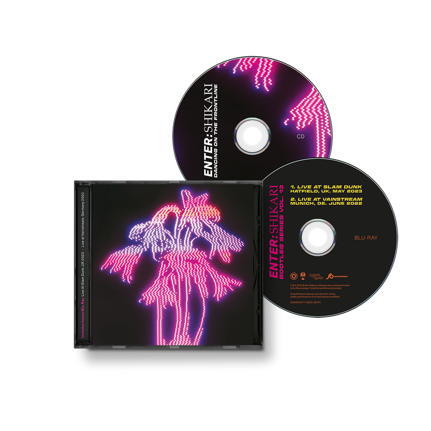 Enter Shikari - Dancing On The Frontline [CD + Blu Ray]