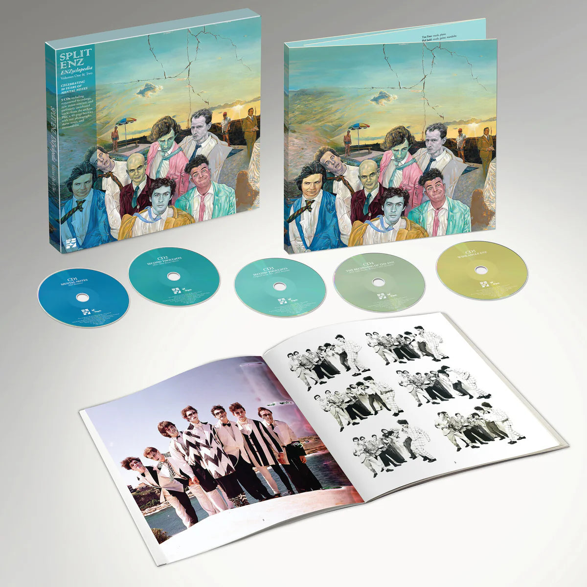 Split Enz - ENZyclopedia - Volumes One & Two [5CD]