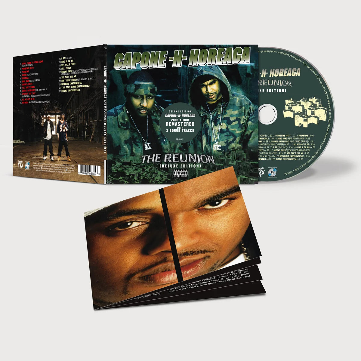 Capone-N-Noreaga - The Reunion (Deluxe Edition) [CD in a 4 panel wallet with an 8 page booklet]