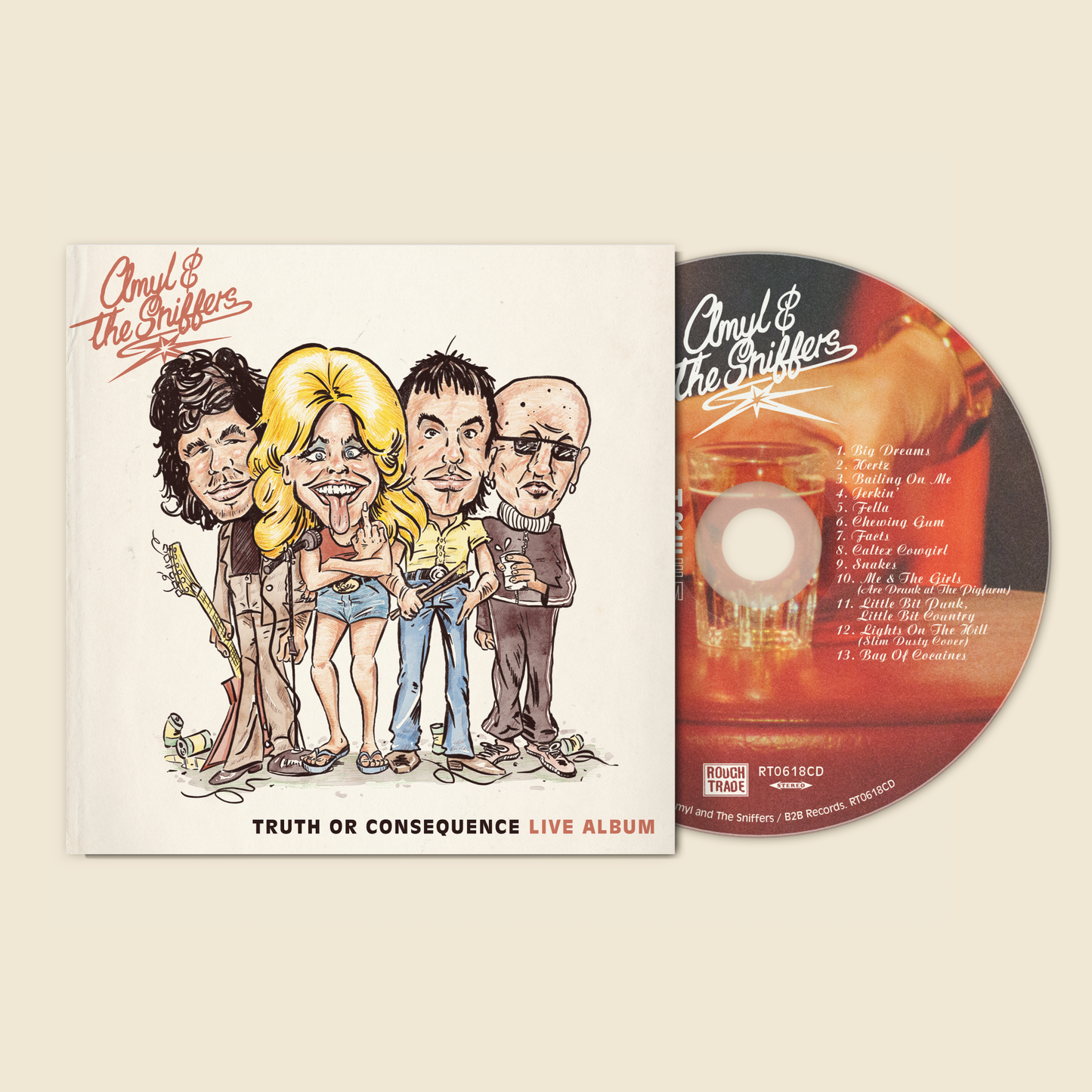 Amyl and the Sniffers - Truth or Consequence (Live from El Coyote) [CD]