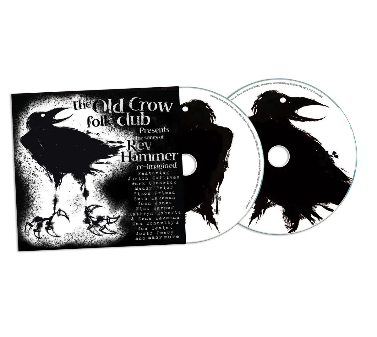 Various Artists - The Old Crow Folk Club Presents The Songs Of Rev Hammer Re-Imagined [2CD]