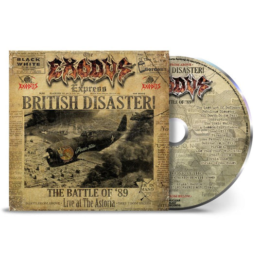 Exodus - British Disaster: The Battle of '89 (Live At The Astoria) [CD]
