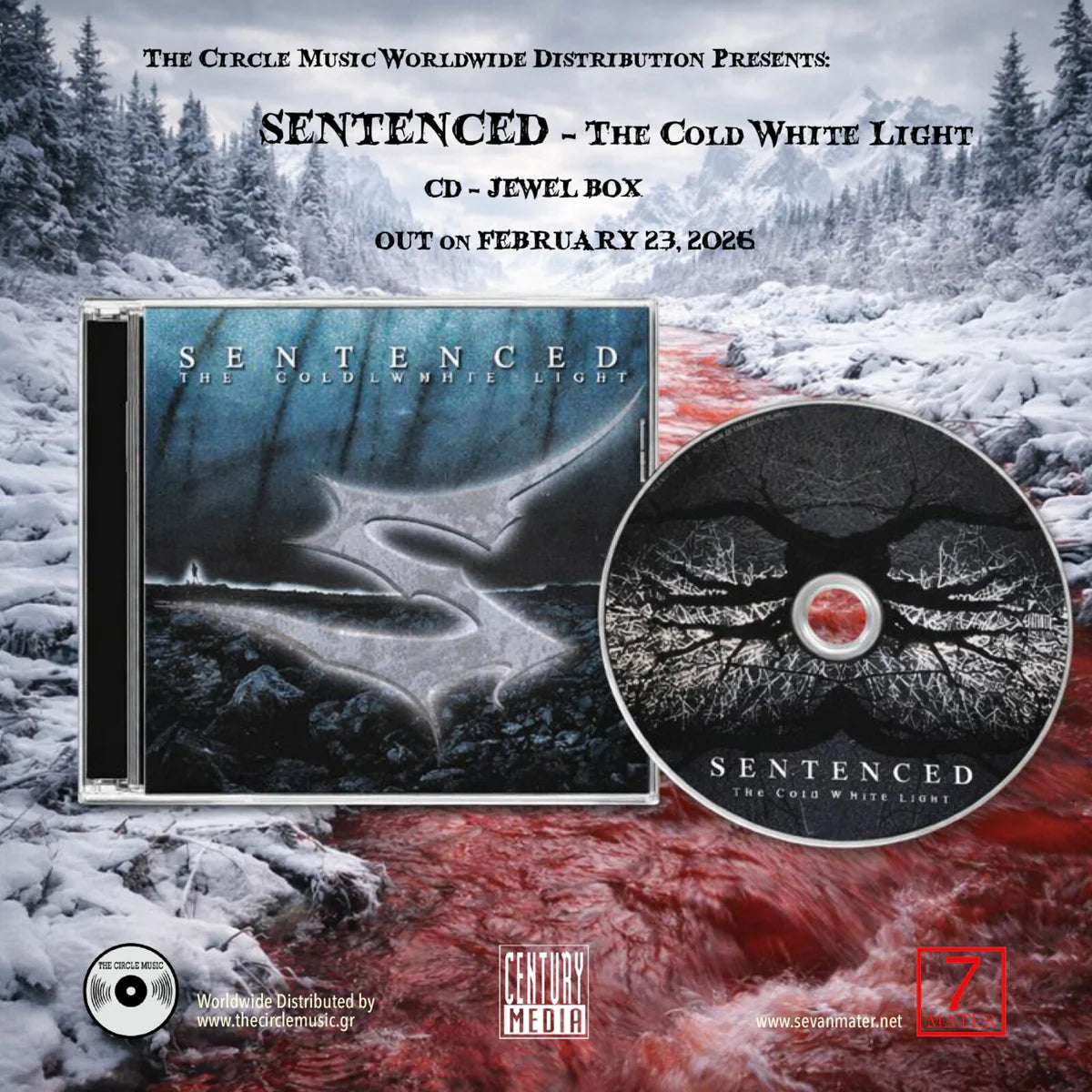 Sentenced - The Cold White Light [Jewel Case CD (Limited to 500 copies)]
