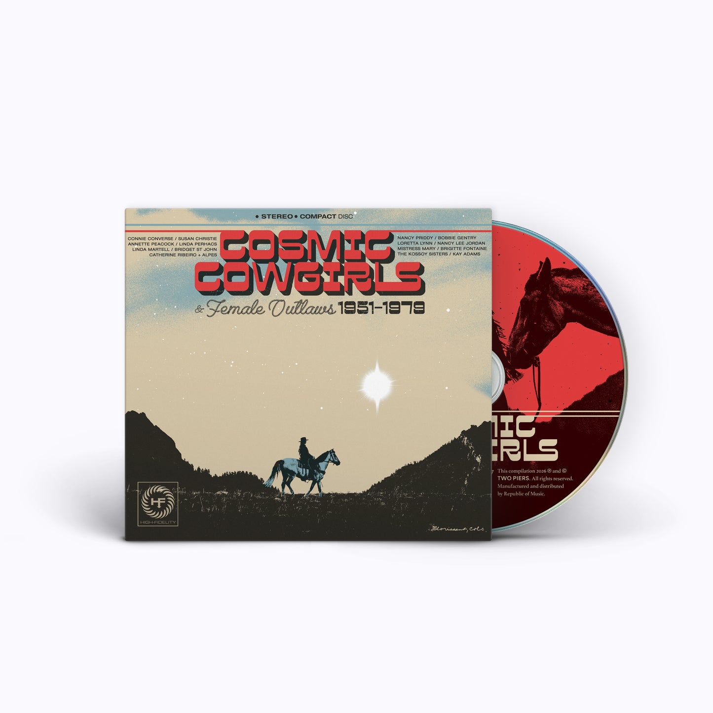 Various Artists - Cosmic Cowgirls & Female Outlaws 1951-1979 [CD]
