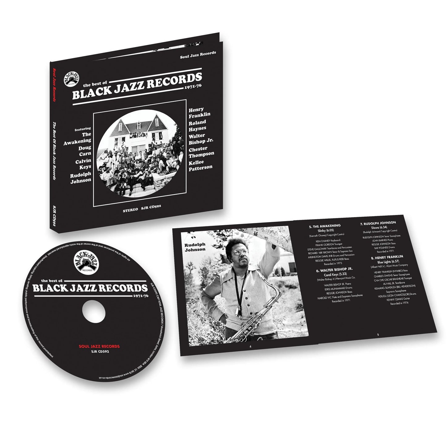 VA / Soul Jazz Records Presents - Soul Jazz Records Presents BLACK JAZZ RECORDS - The Best Of Black Jazz Records [2CD]