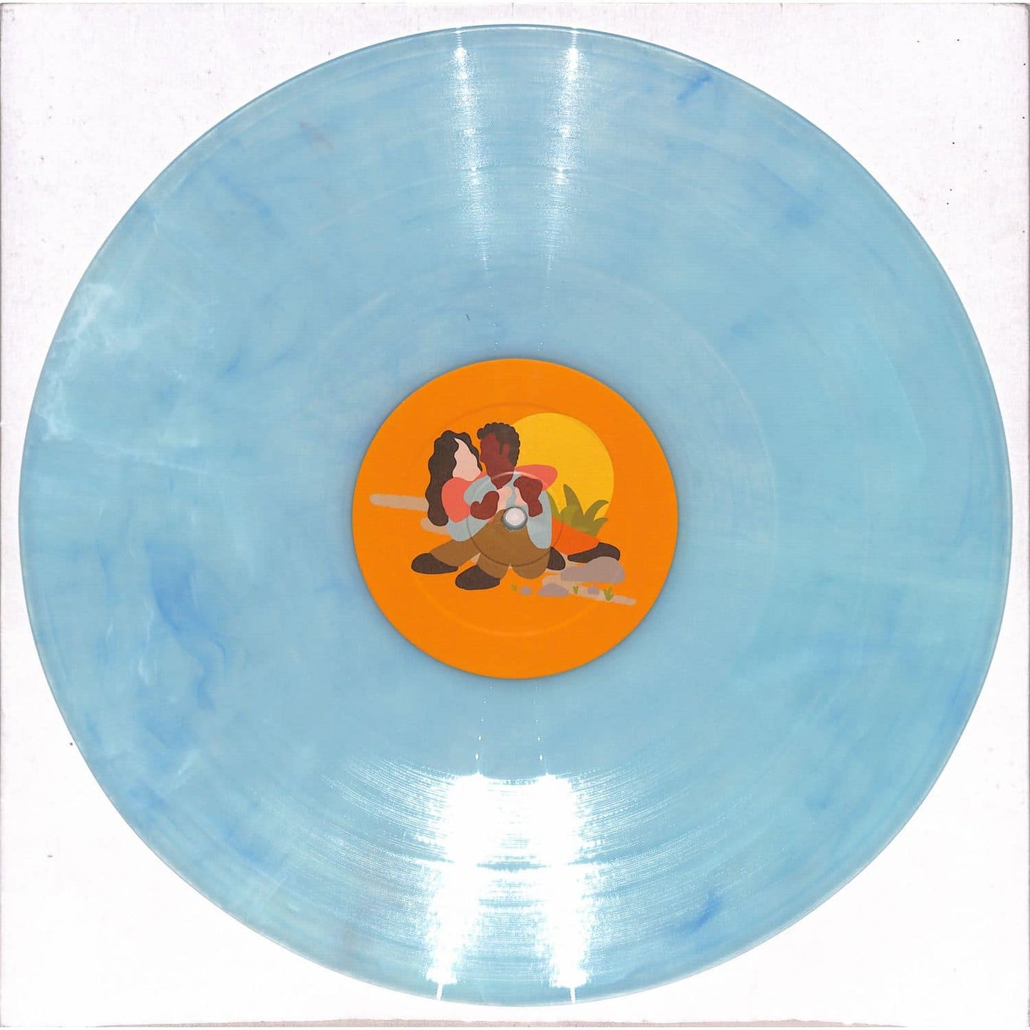Barry Can't Swim - Amor Fati EP [blue marbled vinyl / label sleeve]