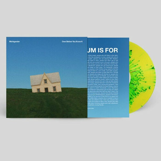 Michigander - Over Before You Know It [Sunny Lawn Splatter Vinyl]