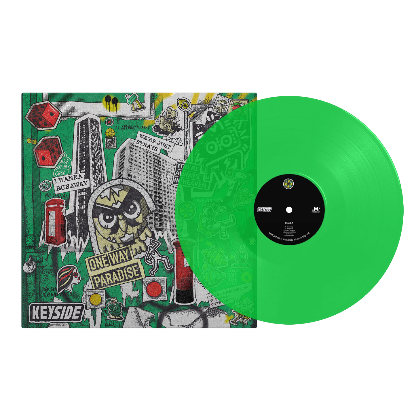 Keyside - Keyside [Green transparent vinyl]