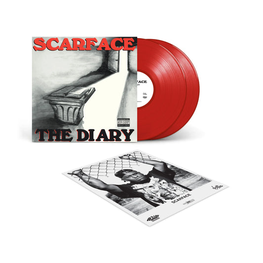Scarface - The Diary (2026 Reissue) [2LP Opaque red coloured vinyl]