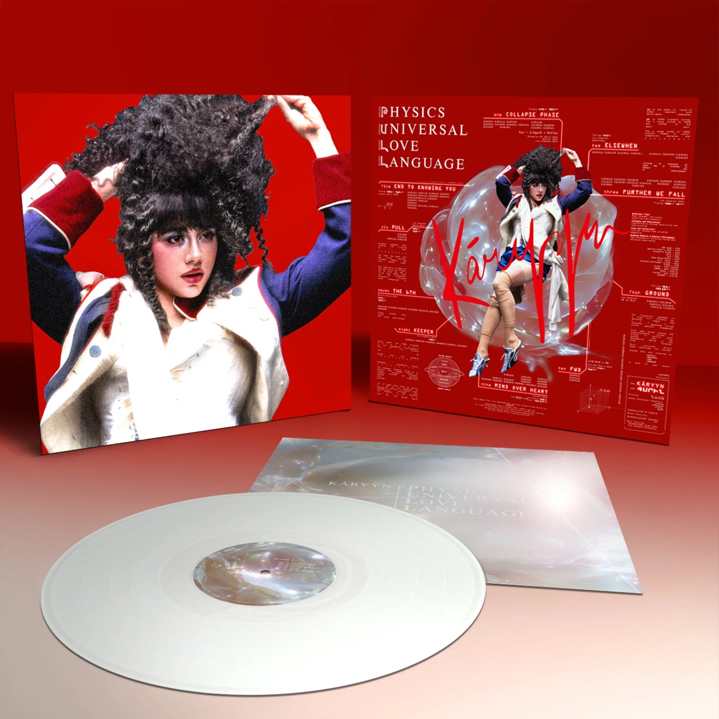 KÁRYYN	- PHYSICS UNIVERSAL LOVE LANGUAGE (PULL) [White coloured vinyl]